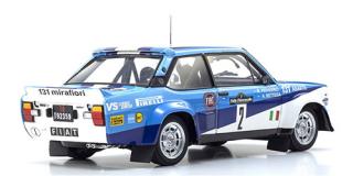 FIAT 131 ABARTH 1981 #2 BETTEGA/PERISSINOT Winner Rallye Piancavallo  1981 Kyosho 1:18 Metallmodell